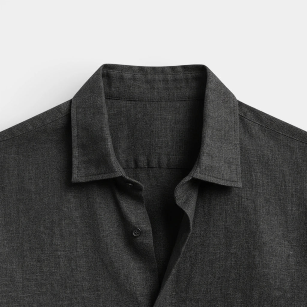 Button-Up Long Sleeve Shirt Regular Fit for Men