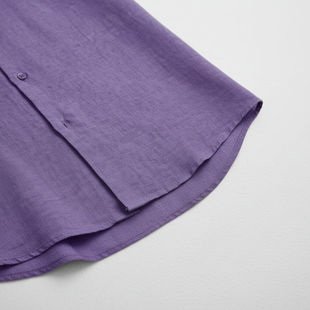 Button-Up Long Sleeve Shirt Regular Fit for Men