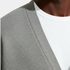 V-Neck Button-Up Knit Cardigan Regular Fit for Men