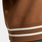 V-Neck Button-Up Knit Cardigan Regular Fit for Men
