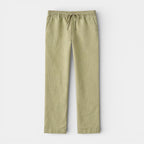 Drawstring Straight Leg Pants Elastic Waist for Men
