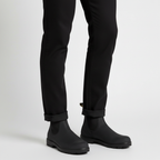 Chelsea Boots Slip-On Elastic Gore Rounded Toe for Men