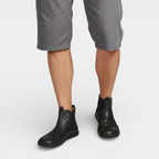 Chelsea Boots Leather Slip-On Elastic Panel for Men