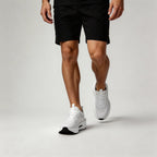 Lace-Up Running Sneakers Knit Upper Athletic for Men