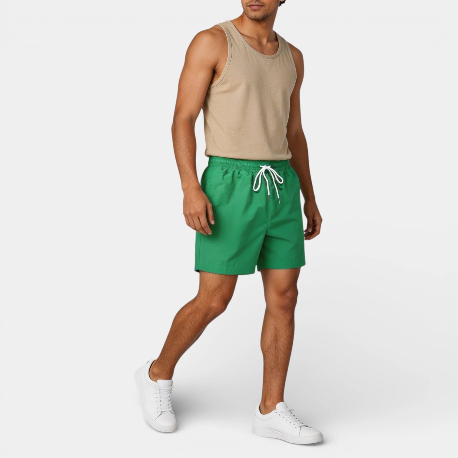Drawstring Swim Shorts Quick-Dry for Men