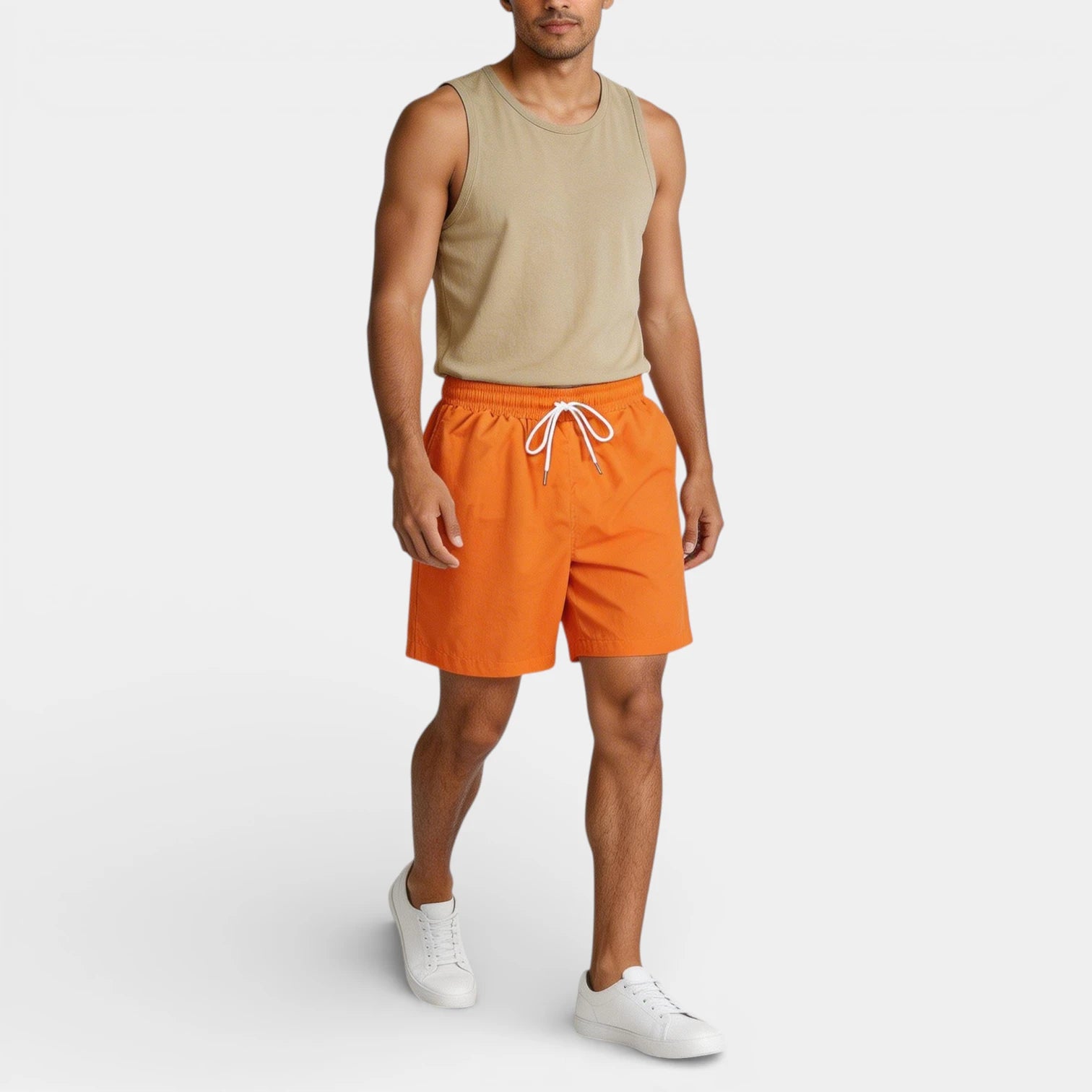 Drawstring Swim Shorts Quick-Dry for Men