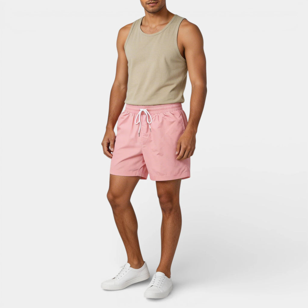 Drawstring Swim Shorts Quick-Dry for Men