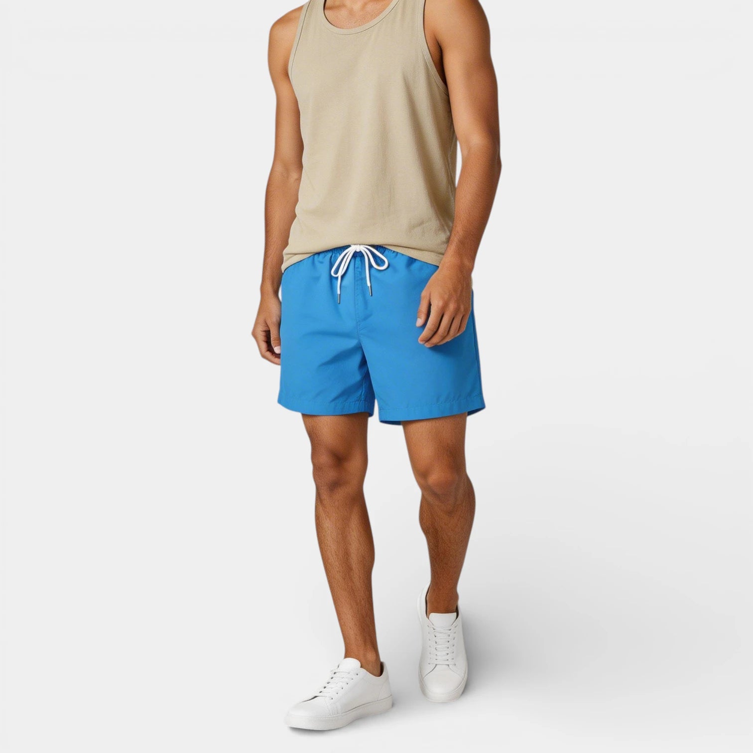 Drawstring Swim Shorts Quick-Dry for Men