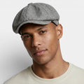 Textured Newsboy Cap Rounded Fit for Men