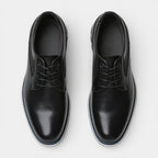 Lace-Up Derby Shoes Round Toe for Men