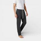 Knit Drawstring Pants Straight Leg Relaxed Fit for Men