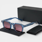Square Frame Tinted Lens Sunglasses Full-Rim for Men