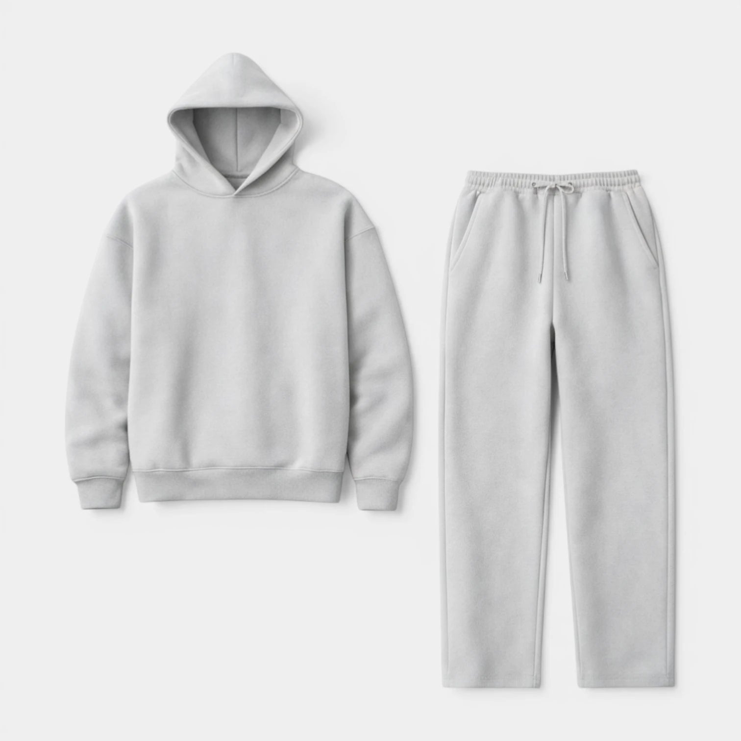 Hooded Sweater Matching Set Regular Fit for Men