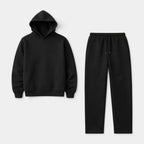 Hooded Sweater Matching Set Regular Fit for Men