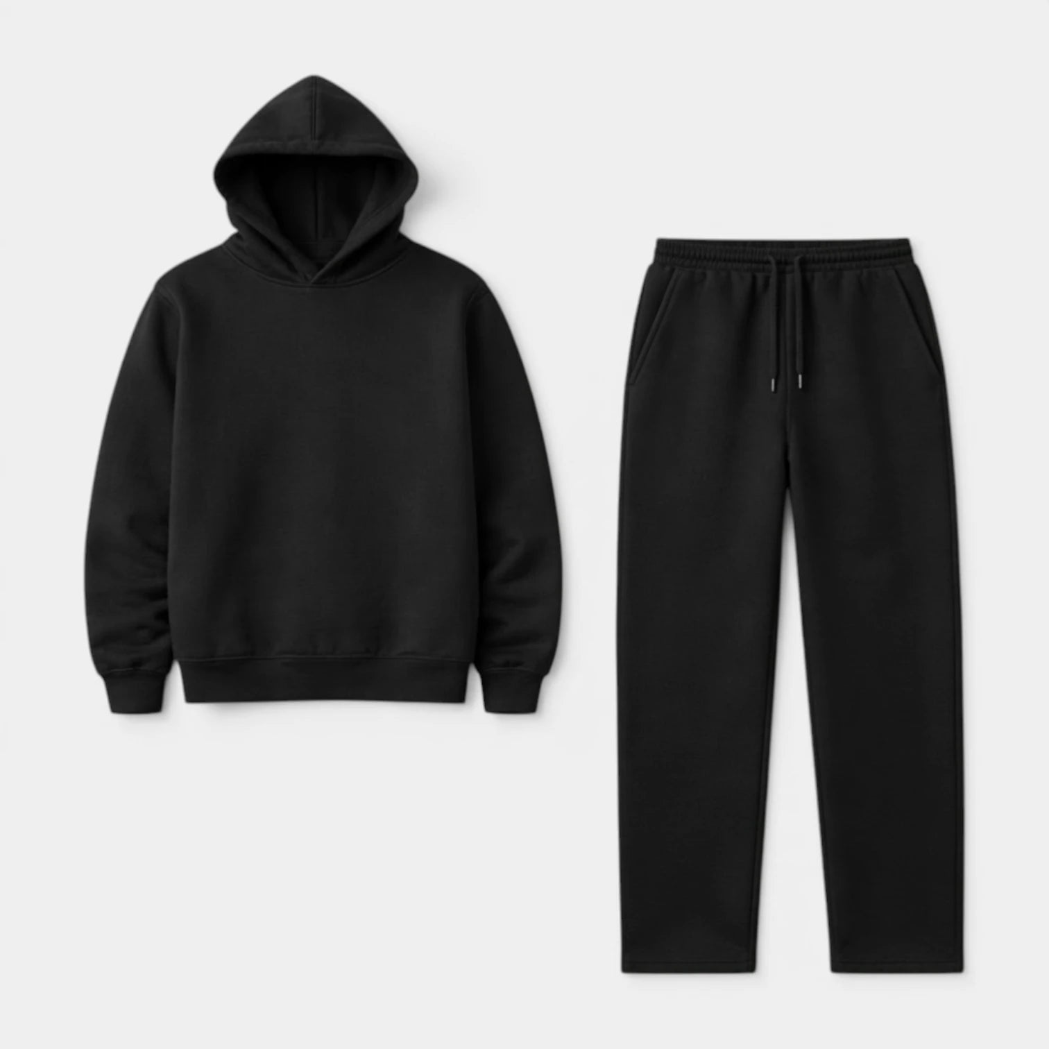 Hooded Sweater Matching Set Regular Fit for Men