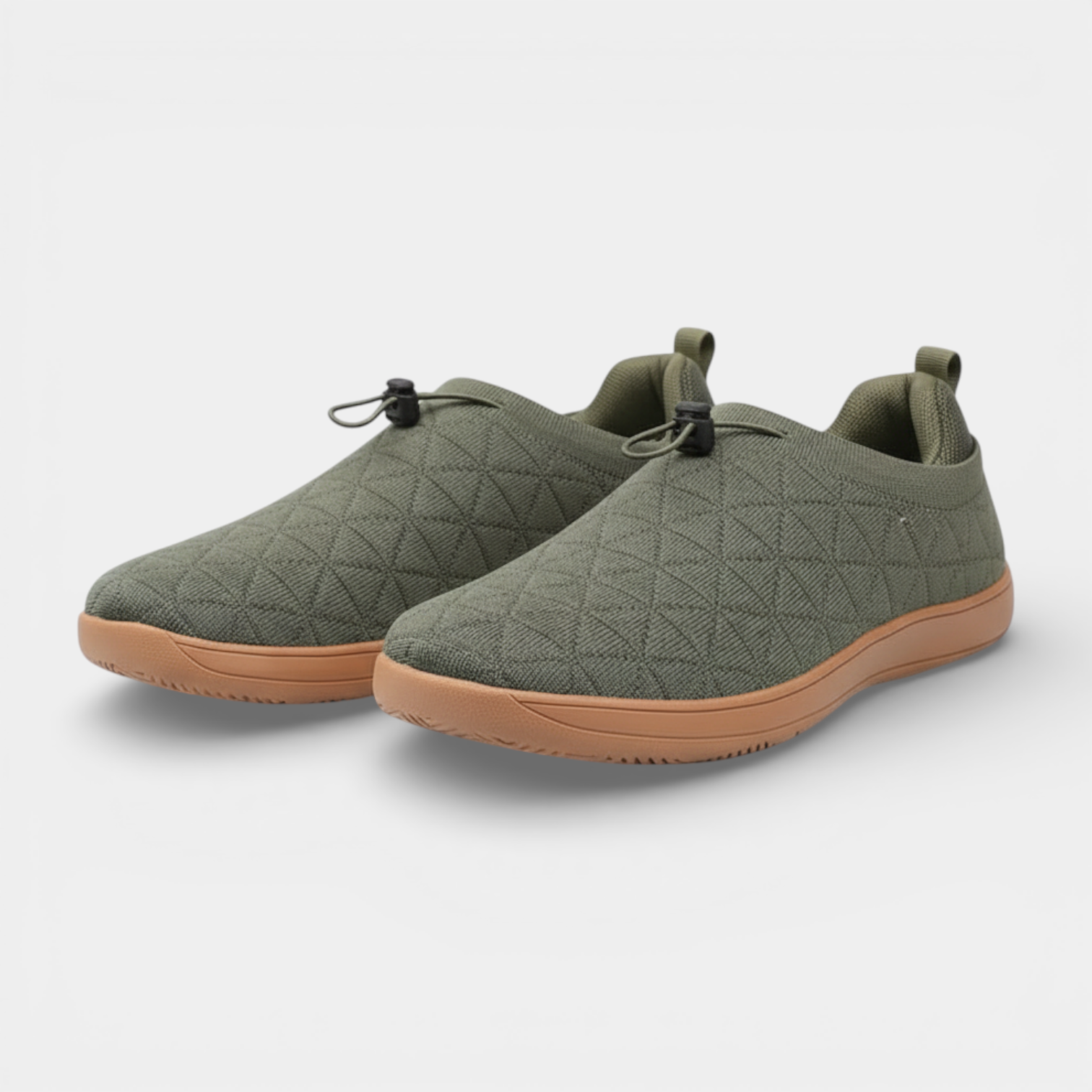 Slip-On Low-Top Shoes Woven Fabric Minimal for Men