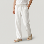 Drawstring Waist Straight Leg Lounge Pants for Men
