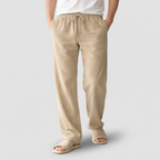 Drawstring Waist Straight Leg Lounge Pants for Men