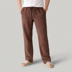 Drawstring Waist Straight Leg Lounge Pants for Men