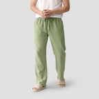 Drawstring Waist Straight Leg Lounge Pants for Men