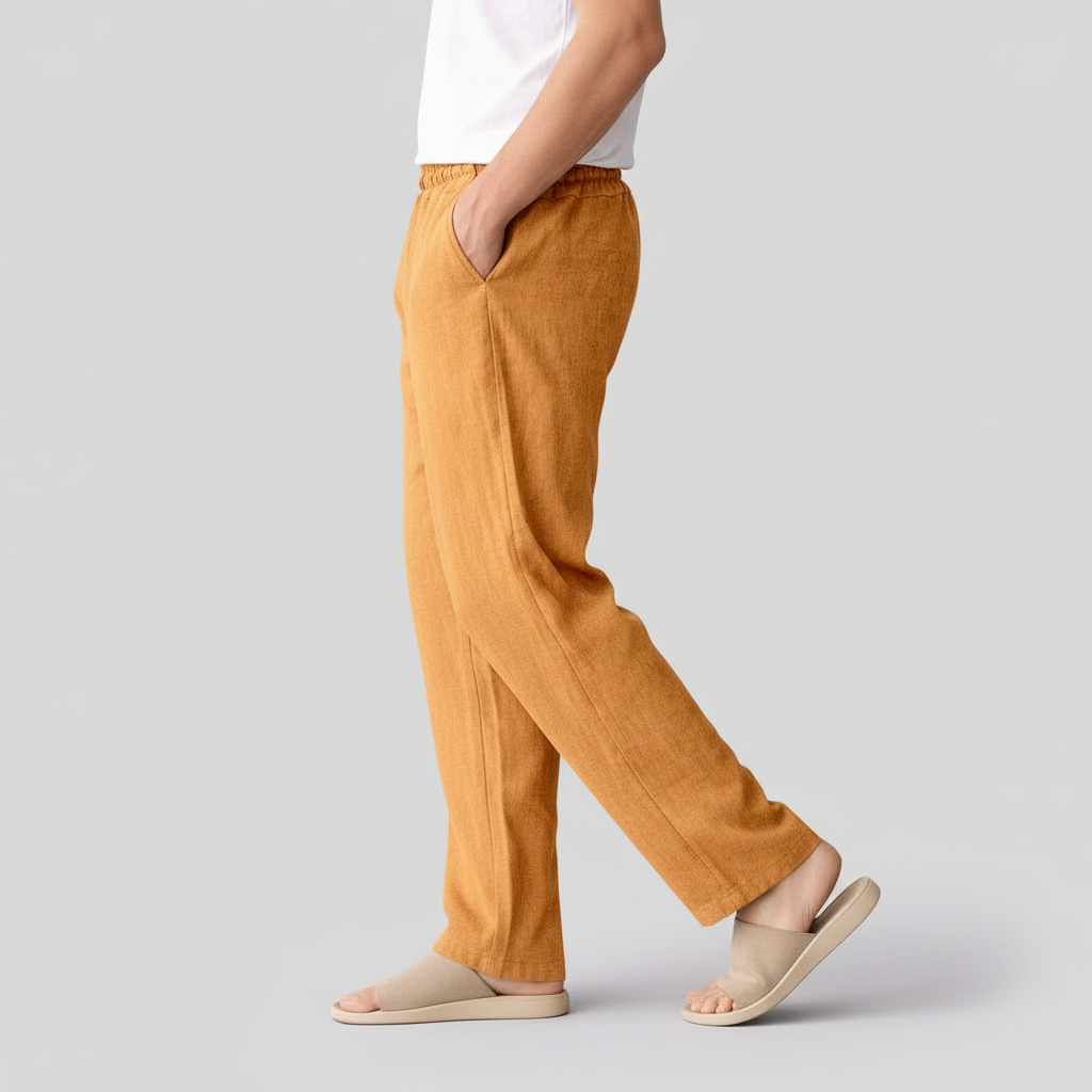 Drawstring Waist Straight Leg Lounge Pants for Men