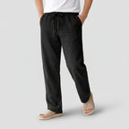 Drawstring Waist Straight Leg Lounge Pants for Men