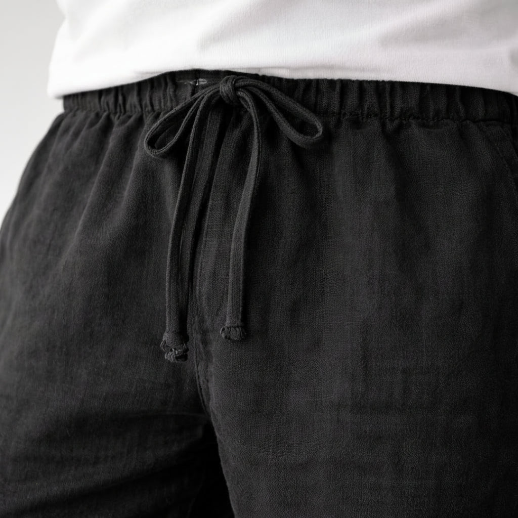 Drawstring Waist Straight Leg Lounge Pants for Men