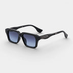 Square Frame Sunglasses Gold Detail for Men