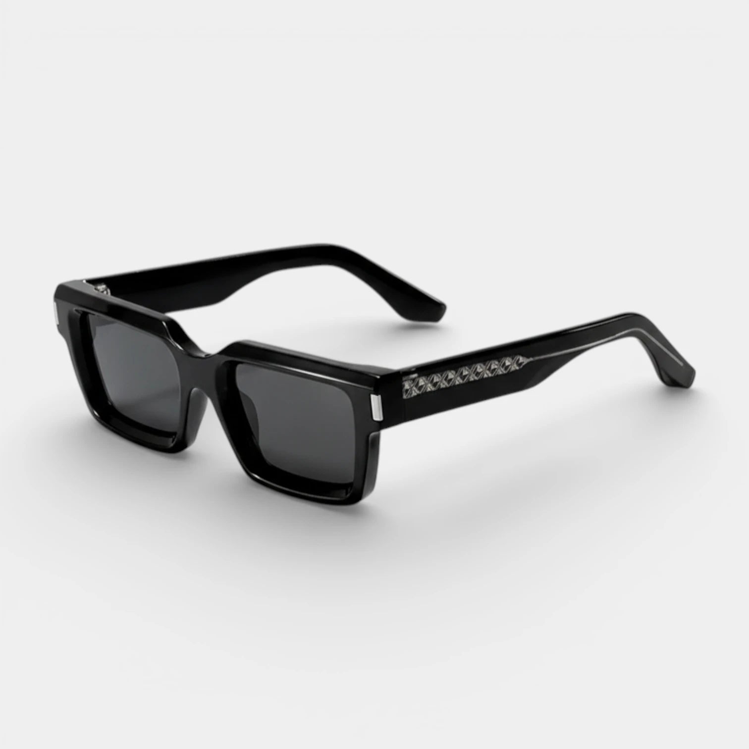 Square Frame Tinted Lens Sunglasses for Men