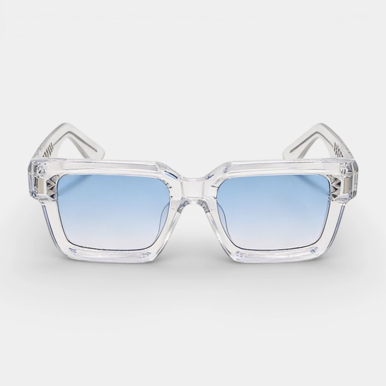 Square Frame Tinted Lens Sunglasses for Men