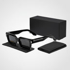 Square Frame Tinted Lens Sunglasses for Men