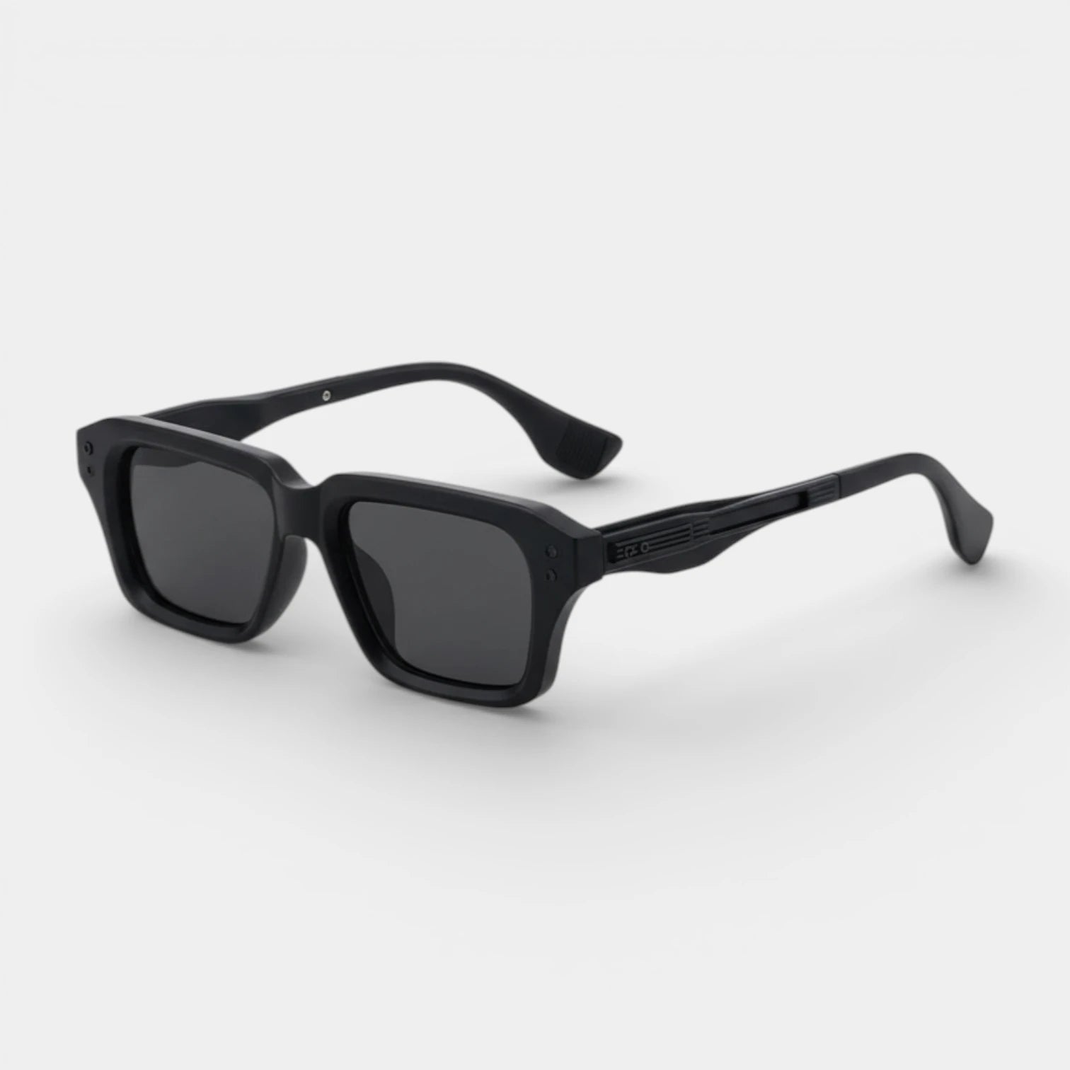 Square Frame Sunglasses Gold Detail for Men