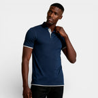 Short Sleeve Polo Shirt Pullover Regular Fit for Men