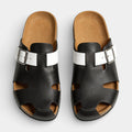 Open Toe Slide Sandals Buckle Strap for Men