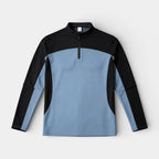 Quarter-Zip Pullover Stand Collar Regular Fit for Men