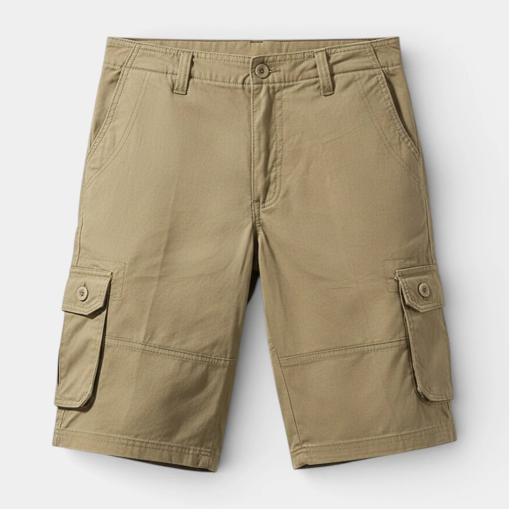 Cargo Shorts Straight Fit Multi-Pocket Utility for Men