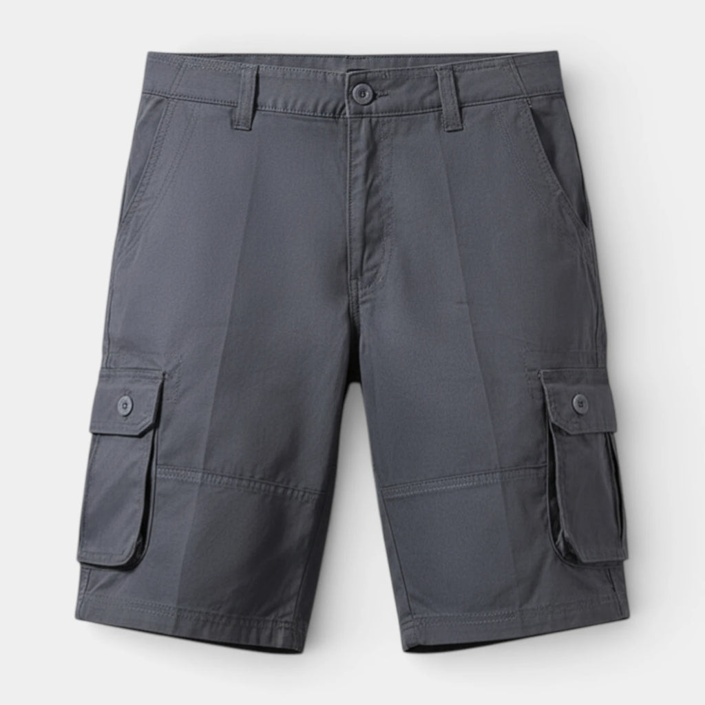 Cargo Shorts Straight Fit Multi-Pocket Utility for Men