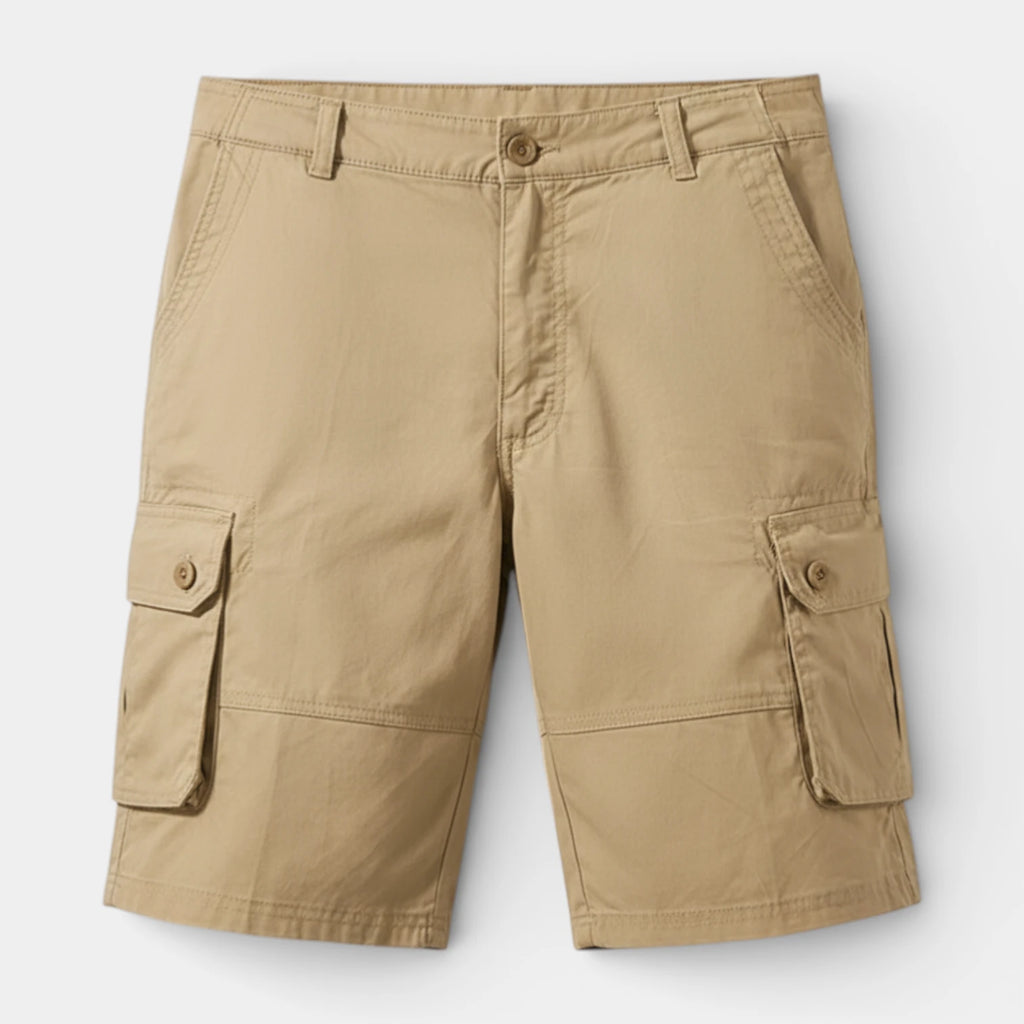 Cargo Shorts Straight Fit Multi-Pocket Utility for Men