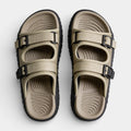 Sport Sandals Dual Buckle Adjustable Strap Open Toe for Men