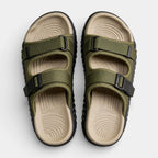Sport Sandals Dual Buckle Adjustable Strap Open Toe for Men