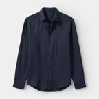Button-Up Long Sleeve Shirt Regular Fit for Men