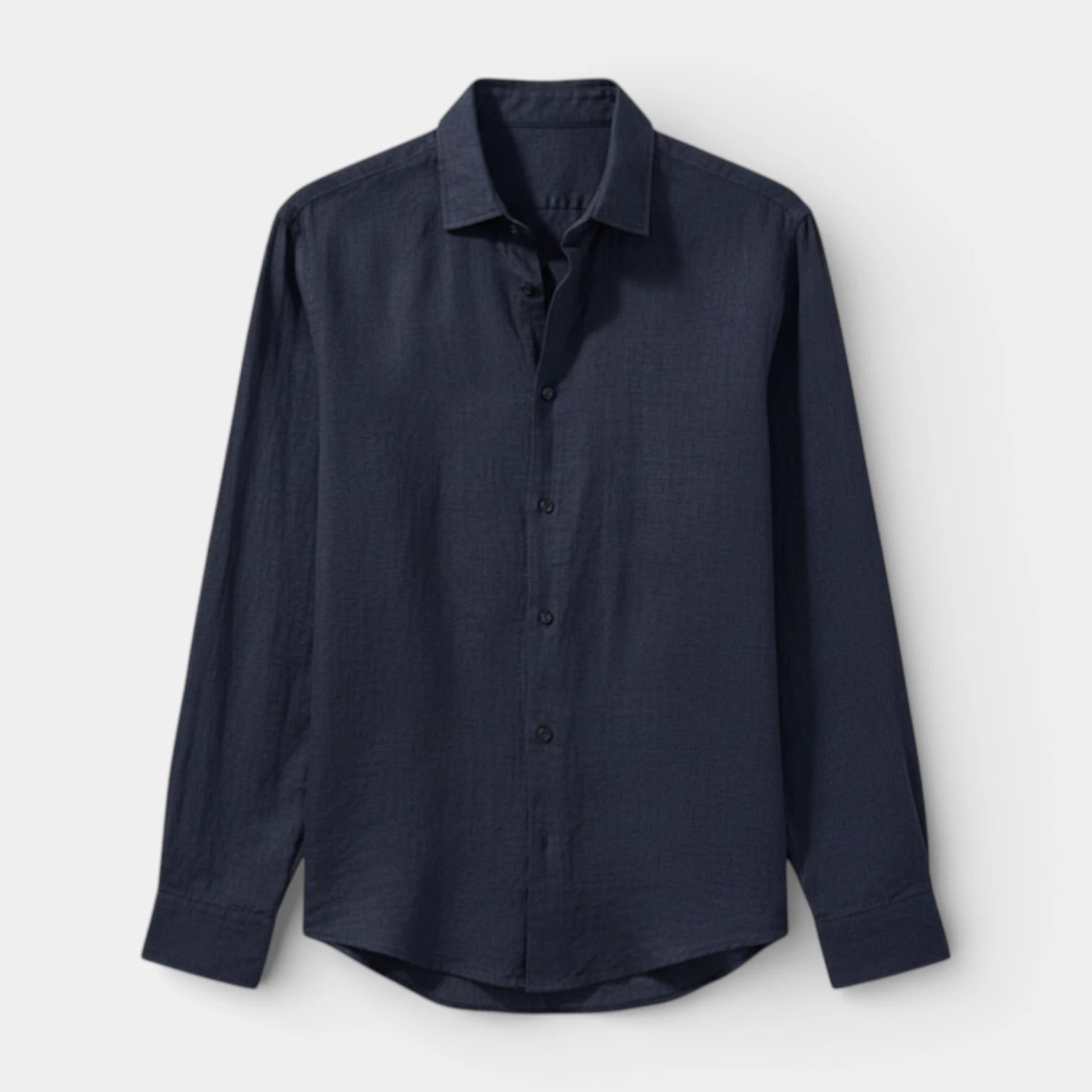 Button-Up Long Sleeve Shirt Regular Fit for Men