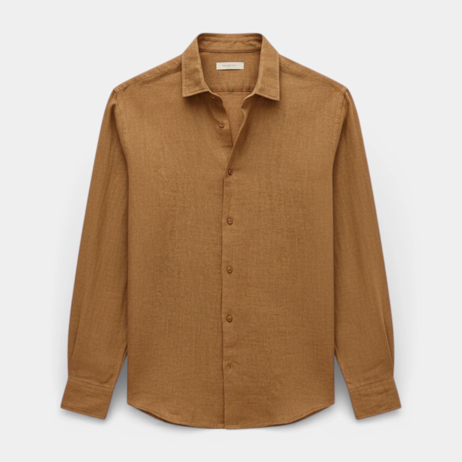 Button-Up Long Sleeve Shirt Regular Fit for Men