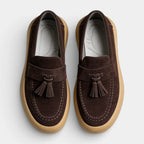 Tassel Penny Loafers Thick Sole Slip-On for Men