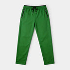 Athletic Drawstring Tapered Pants Zip Pockets for Men