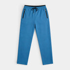 Athletic Drawstring Tapered Pants Zip Pockets for Men