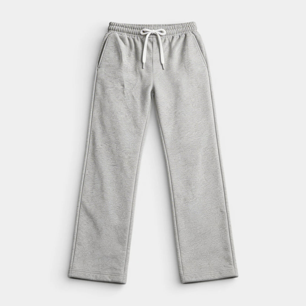 Straight Leg Drawstring Lounge Pants Relaxed Fit for Men