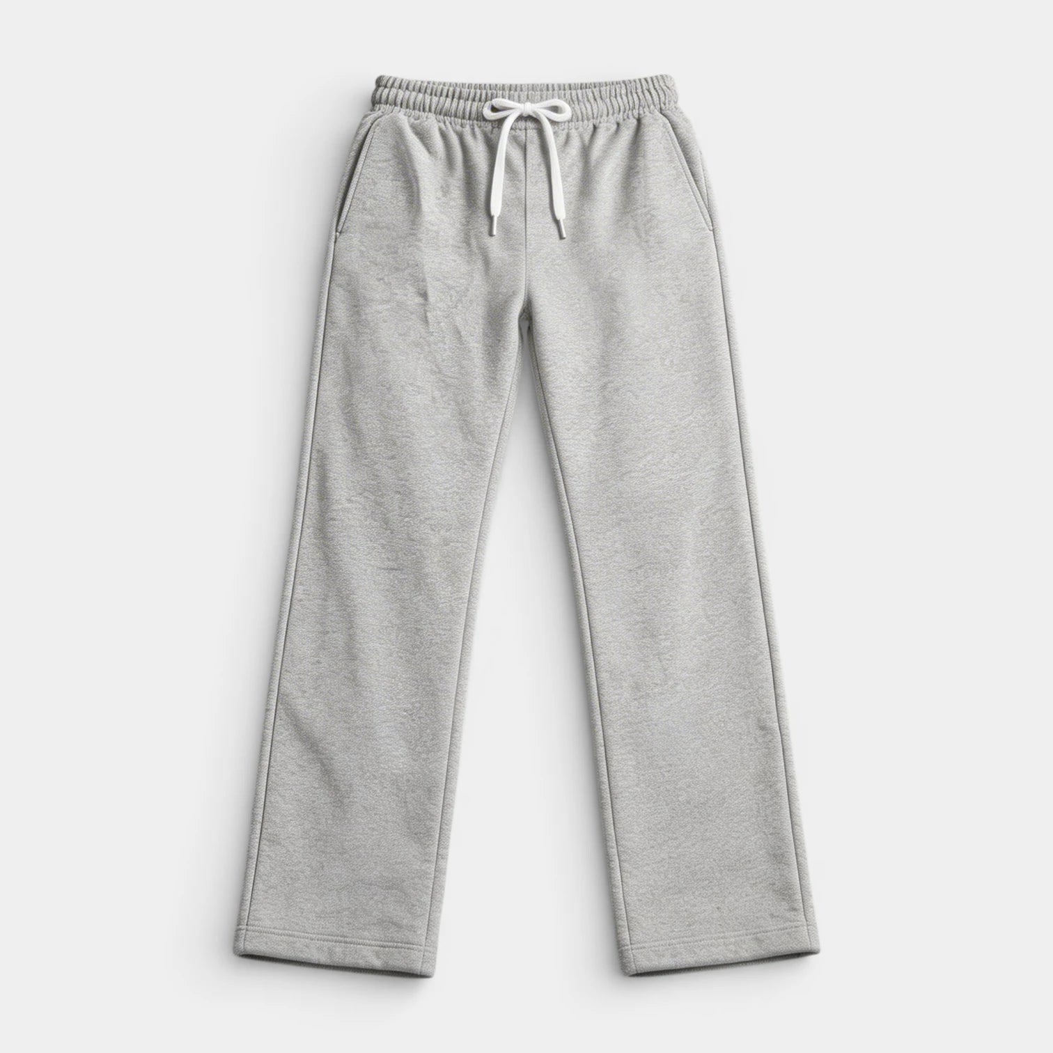 Straight Leg Drawstring Lounge Pants Relaxed Fit for Men