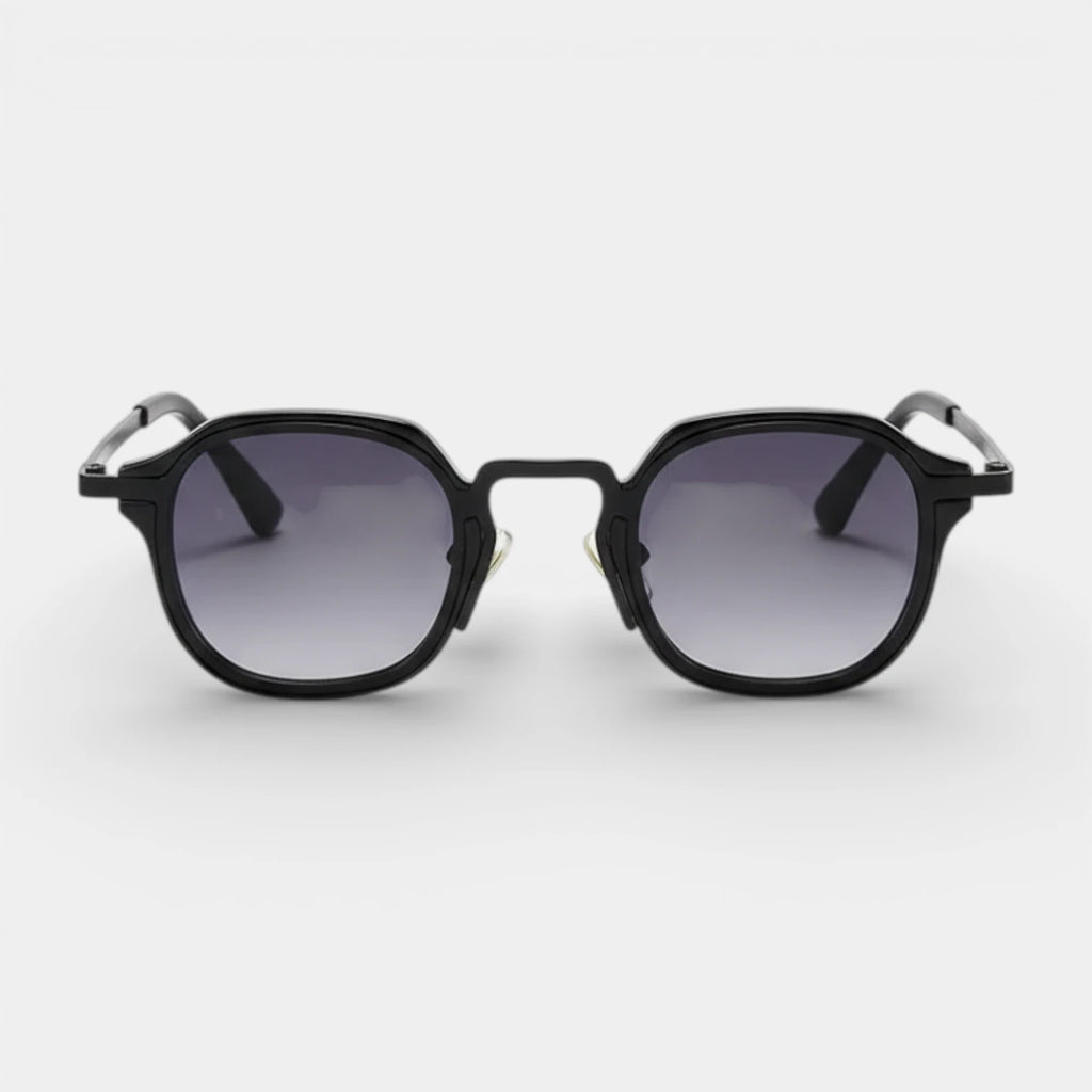 Round Metal Frame Sunglasses Tinted Lenses for Men