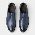Lace-Up Derby Dress Shoes Smooth Toe for Men
